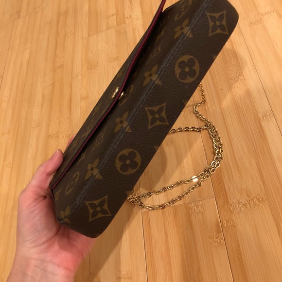 💋SOLD💋 Louis Vuitton Felicie Pochette Monogram - Picture 4 of 8